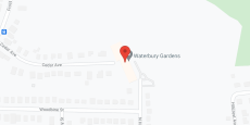 Waterbury Gardens in google map
