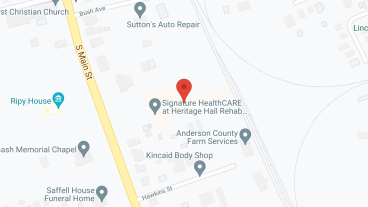 Heritage Hall Care Ctr in google map