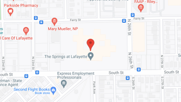 The Springs at Lafayette in google map