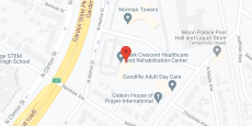Park Crescent Healthcare and Rehabilitation Center in google map
