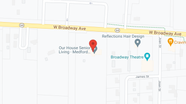 Our House Senior Living in google map