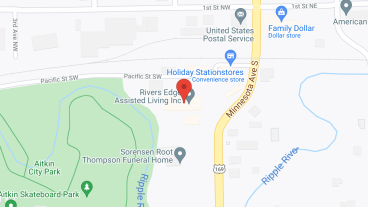 Rivers Edge Assisted Living in google map