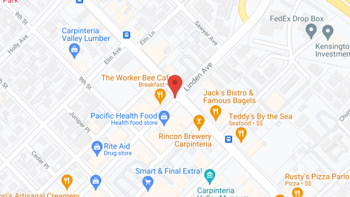 Map of the neighborhood around GranVida