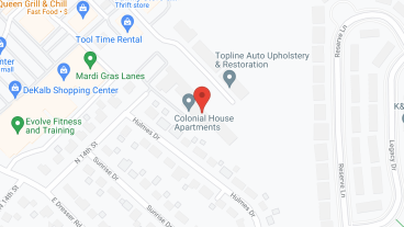 Colonial House in google map