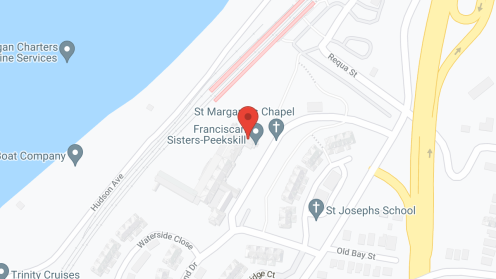 Map of the neighborhood around Villa St. Francis