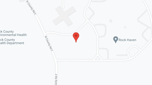 Map of the neighborhood around Rock Haven
