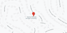Senior Retreat at Park Crossing in google map