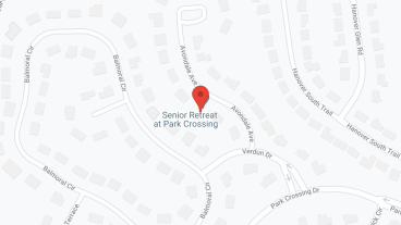 Senior Retreat at Park Crossing in google map