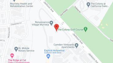 Renaissance Village Murrieta in google map