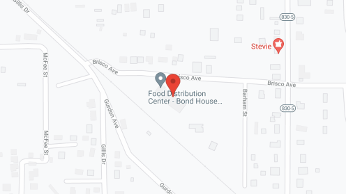 Map of the neighborhood around Bond House Apts