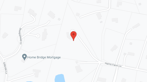 Map of the neighborhood around Howard County Assisted Living