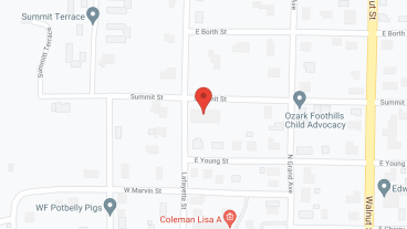 Colonial Home in google map