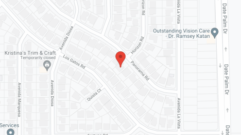 Map of the neighborhood around Victoria Royale