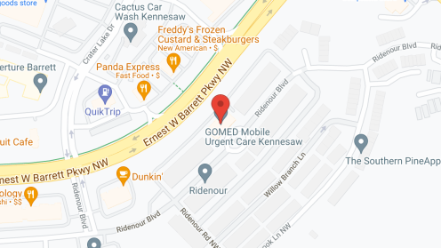 Map of the neighborhood around Alta Ridenour Senior Apartments