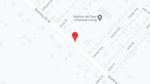 Map of the neighborhood around Maison de Fleur Assisted Living