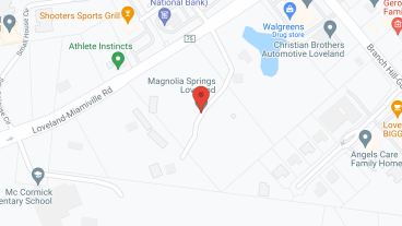 Magnolia Springs Loveland in google map