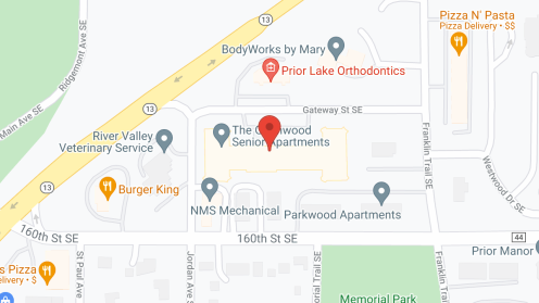 Map of the neighborhood around The Grainwood