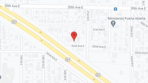 Map of the neighborhood around Water's Edge of Bradenton