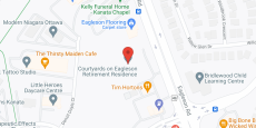 The Courtyards on Eagleson in google map