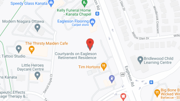 The Courtyards on Eagleson in google map