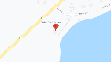 Cedar Crest of Silver Lake in google map