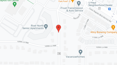 Map of the neighborhood around River North