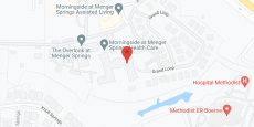 Menger Springs Independent Living in google map