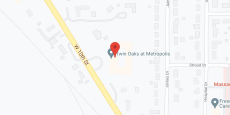 Twin Oaks at Metropolis Independent Living in google map