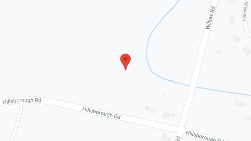 Map of the neighborhood around All American Assisted Living at Hillsborough