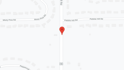 Map of the neighborhood around Creekstone