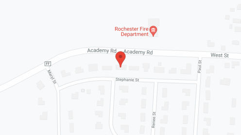 Map of the neighborhood around Dolphin House B