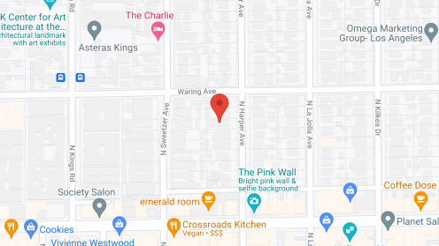 Map of the neighborhood around A Shalom Garden III