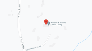 Willows and Water in google map