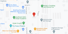 Diamond Peak of Chubbuck in google map