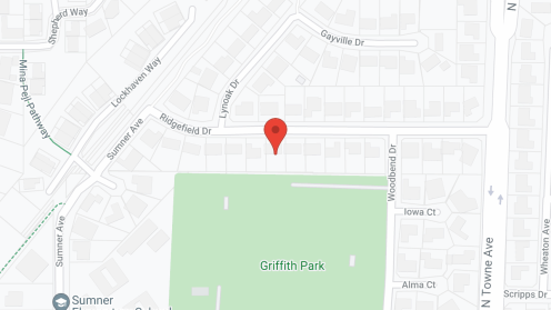 Map of the neighborhood around House of Grace