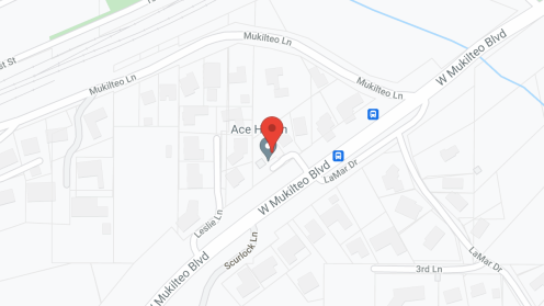Map of the neighborhood around Mukilteo Home Care