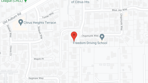 Map of the neighborhood around The Living Water