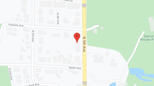 Map of the neighborhood around Halina's Home Care