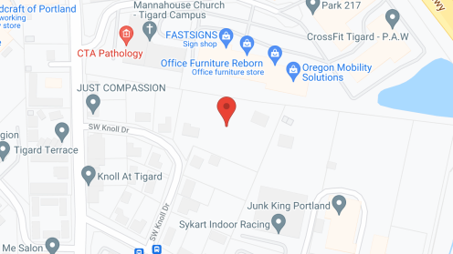 Map of the neighborhood around Elite Care at Knoll Summit