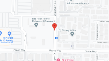 Red Rock Pointe Retirement Community in google map