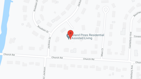 Map of the neighborhood around Island Pines Residential Assisted Living, LLC