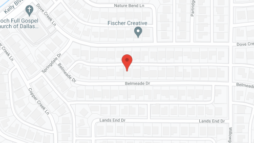 Map of the neighborhood around Belmeade
