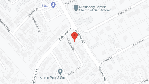 Map of the neighborhood around Saddle Ridge House