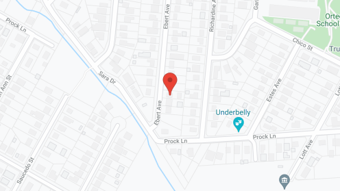 Map of the neighborhood around Alpha House V