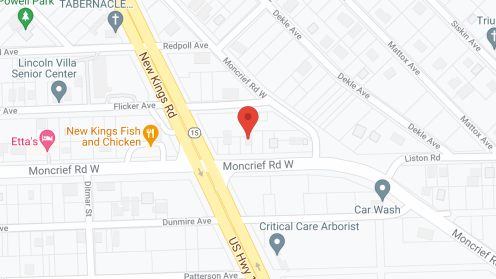 Map of the neighborhood around A New Kings Way
