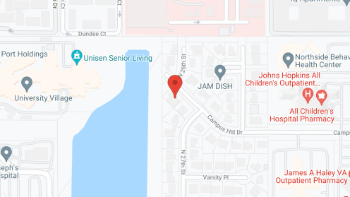 Map of the neighborhood around Mary's Assisted Living Facility House