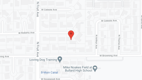Map of the neighborhood around Joyful Living
