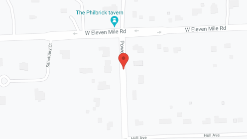 Map of the neighborhood around Orchard Manor II