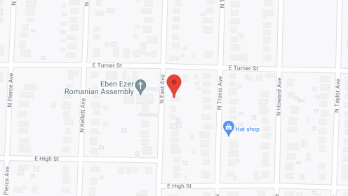 Map of the neighborhood around Good Samaritan II RCH