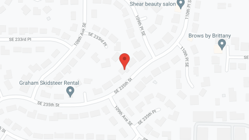 Map of the neighborhood around Green Valley AFH I